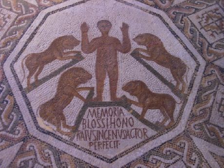 Memoria di Blossi Honoratus martire nella fossa dei leoni