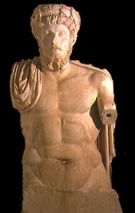 Statua dell'imperatore Lucio Vero, fratello adottivo di Marco Aurelio
