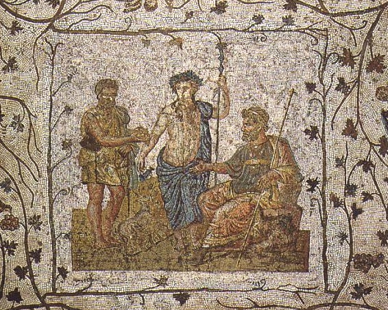 Mosaico a soggetto dionisiaco