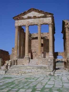 Il tempio di Giunone nel Capitolium di Sufetula