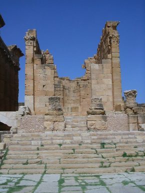 Il tempio di Minerva nel Capitolium di Sufetula