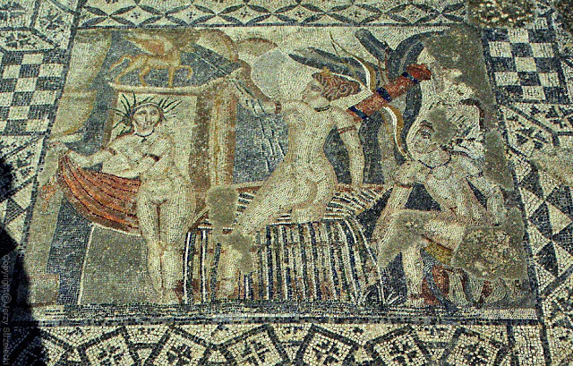 Mosaico di Diana nella Casa di Venere