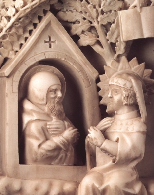 Arca di Pavia dei Maestri Campionesi: Agostino e Simpliciano