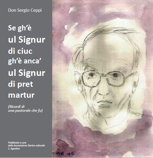 La copertina del libro autobiografico di don Sergio Ceppi