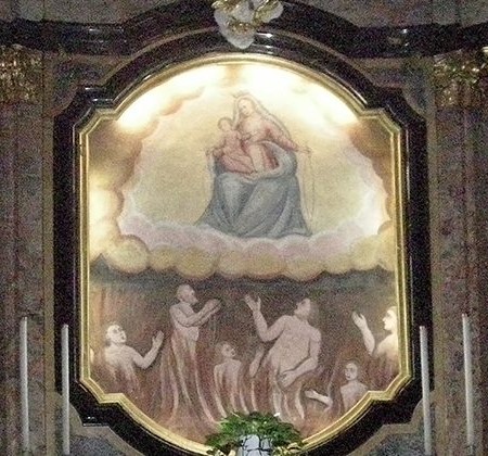 Immagine della Madonna a Ornago