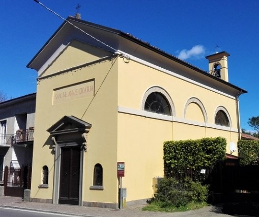 La chiesa di sant'Anna a San Feriolo