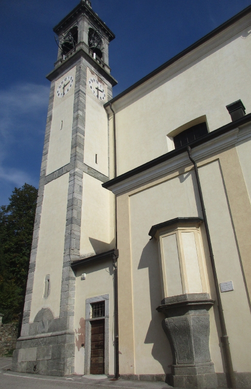 Il campanile della chiesa parrocchiale