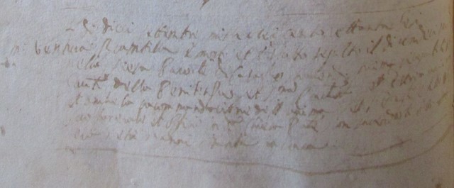 Annotazione della morte di Bonaventura Brambilla il 10 settembre 1676