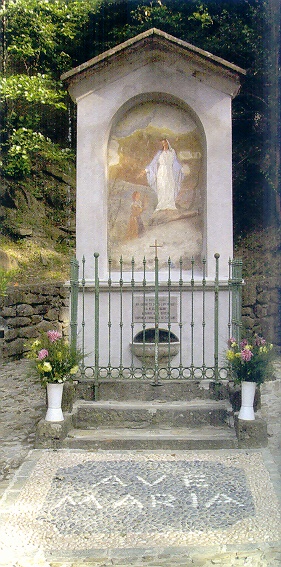 Cappella dell'apparizione della Vergine del Sasso nel 1657