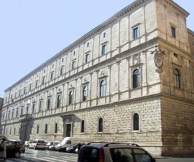 Roma, Palazzo della Cancelleria, gi palazzo Riario, sede della Sacra Rota