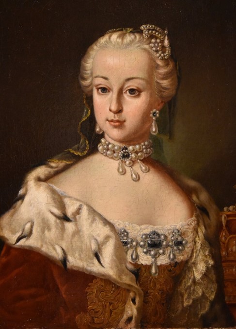 Ritratto di Maria Teresa d'Austria del pittore Martin van Meytens