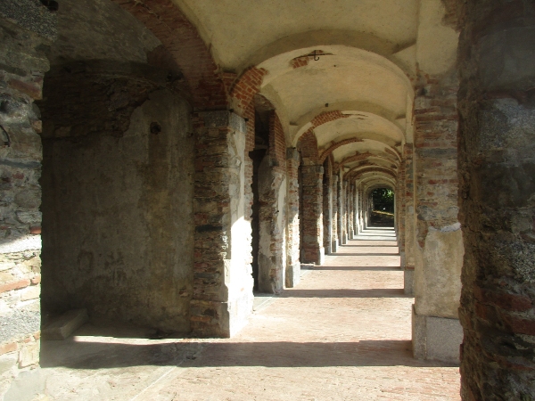Porticato della Villa Pirovano-Visconti