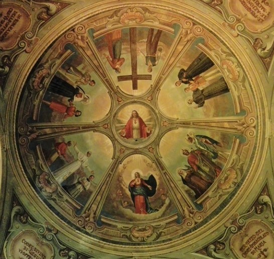 Cupola della chiesa parrocchiale di Cassago