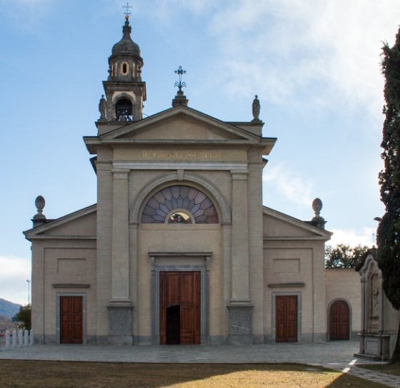 La chiesa parrocchiale di Costa Masnaga