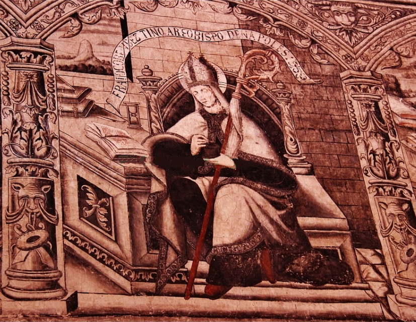 Jacopo Ubertino nel convento di S. Nicola da Tolentino ad Actopan in Messico