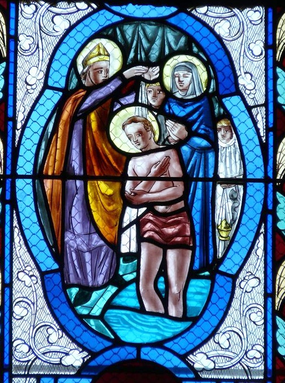 Il battesimo di sant'Agostino a Milano