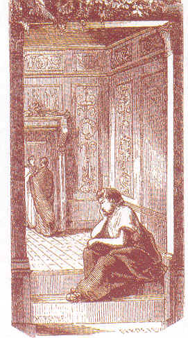 Agostino e Ambrogio, nella pubblicazione francese di in una Vita di sant'Agostino