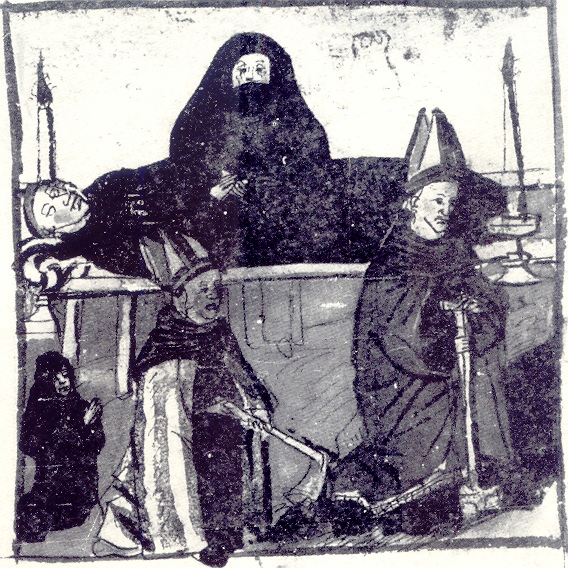 Funerali di Agostino, immagine tratta dalla Vita sancti Augustini