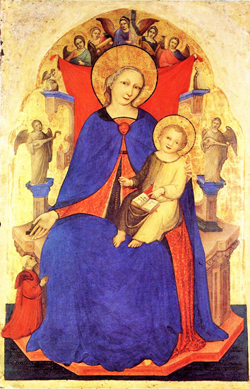 Madonna in trono con il Bambino di Nicol di Pietro a Zara
