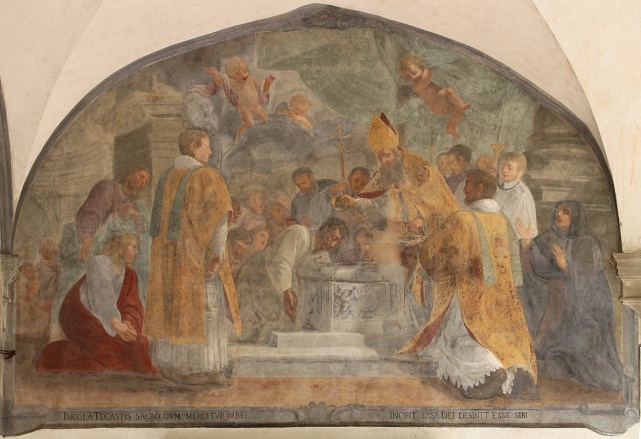 Il battesimo di sant'Agostino