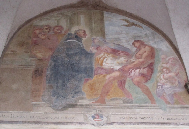 San Tommaso da Villanova libera con i suoi digiuni una indemoniata