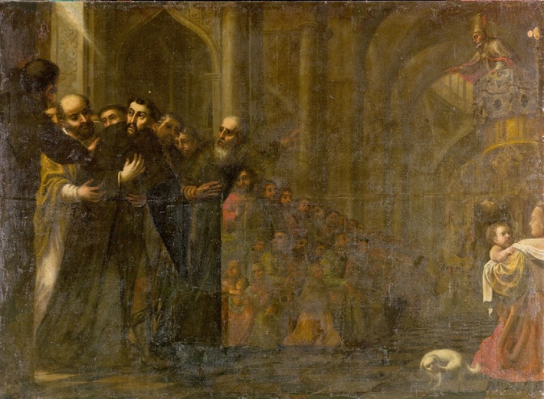 Agostino consacrato sacerdote su richiesta di Valerio