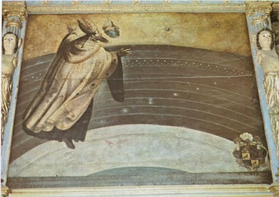 Agostino rapito in cielo, opera di Miguel de Santiago nel convento agostiniano di Quito