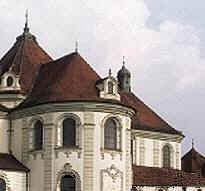 Abside della chiesa in stile rococ di Baumburg