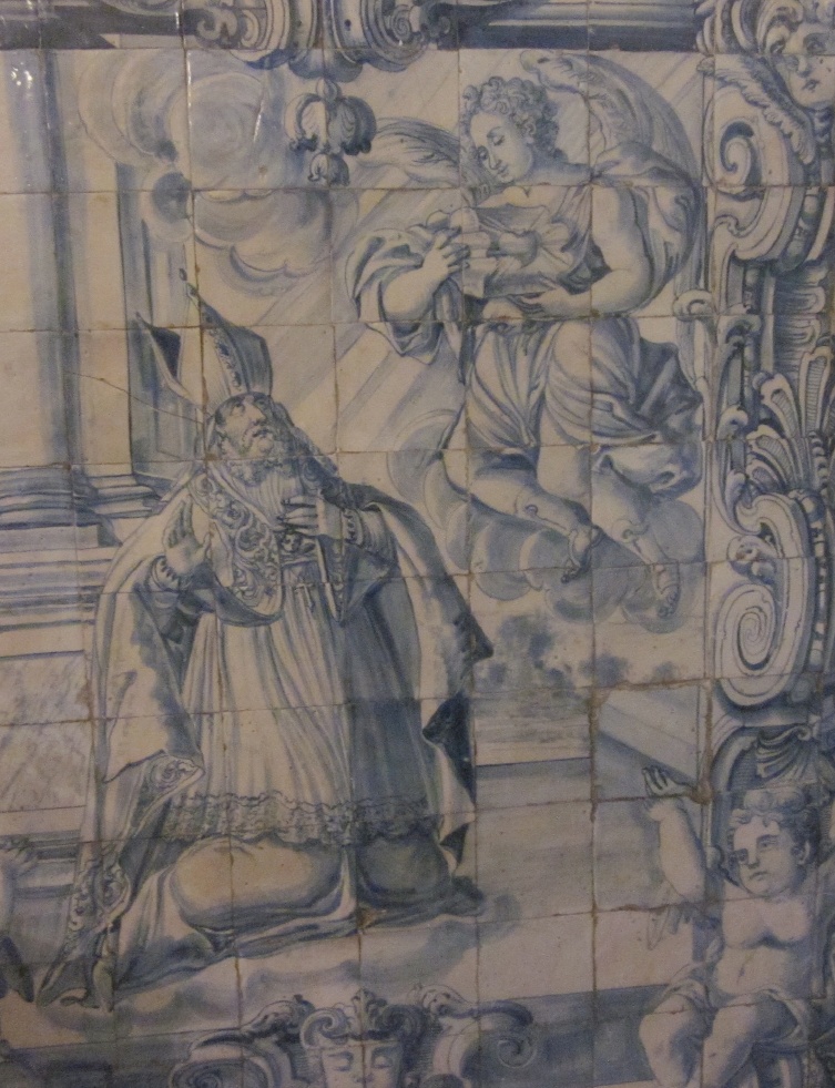 Gloria di sant'Agostino nella chiesa di santa Cruz a Coimbra