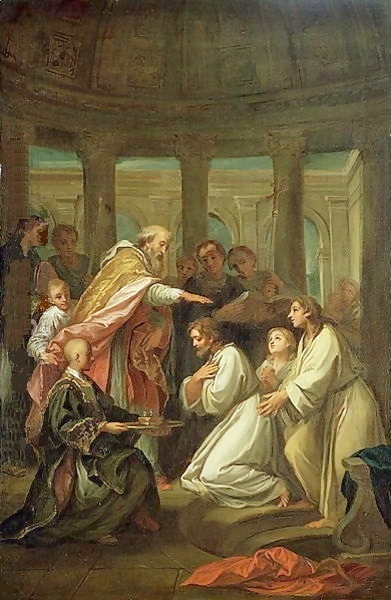 Battesimo di Agostino al Museo di Digione