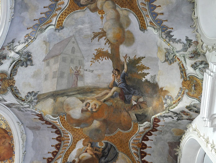 Tolle et Lege: affresco di Johann Zick a Schussenried