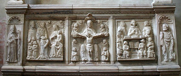 Arca di Martino Aliprandi nella chiesa agostiniana di san Marco a Milano