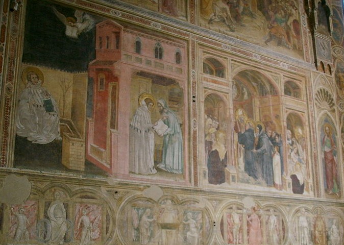 Gli affreschi di Guariento di Arpo nella chiesa di sant'Agostino a Padova