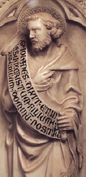 Statua che rappresenta san Giovanni