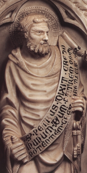 Statua che raffigura l'Apostolo Pietro