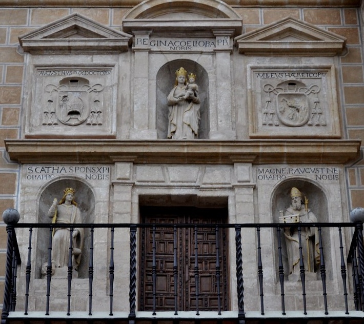 Facciata della chiesa di sant'Agostino ad Antequera