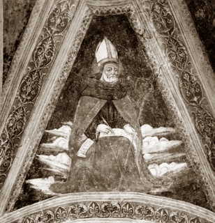 Sant'Agostino vescovo del Maestro di Arsoli