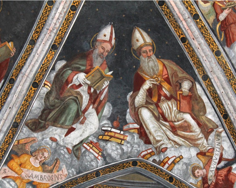 Agostino e Ambrogio Dottori della Chiesa