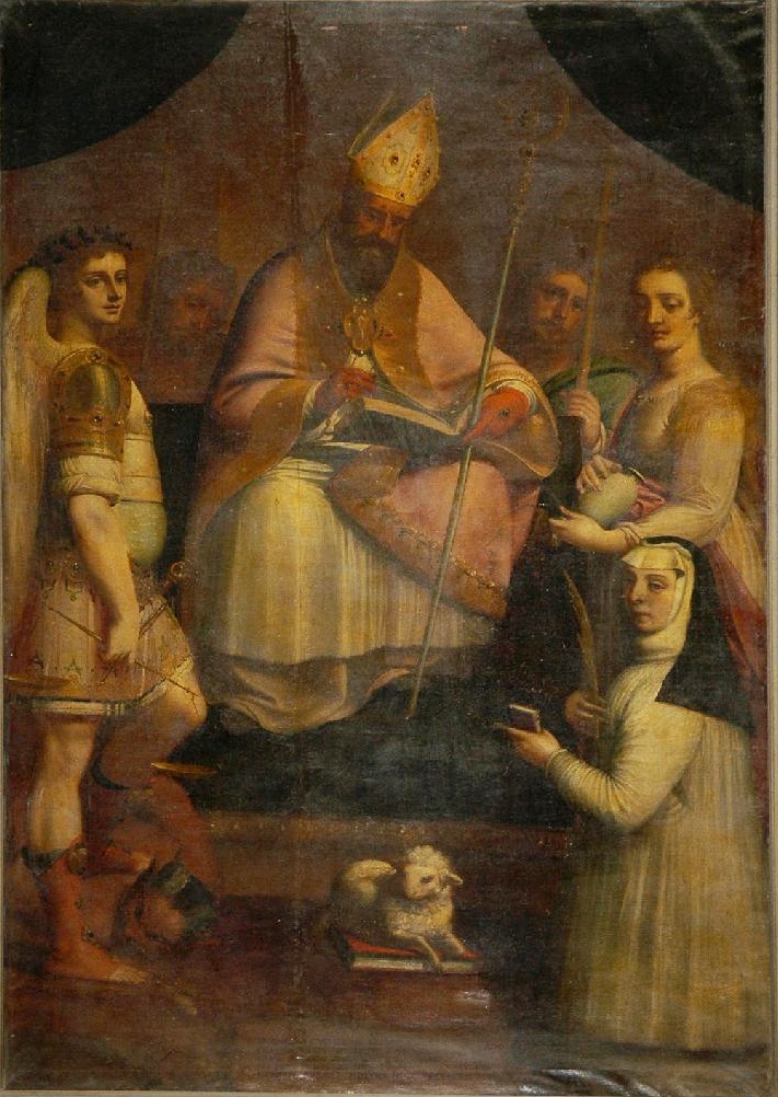 Sant'Agostino e altri santi