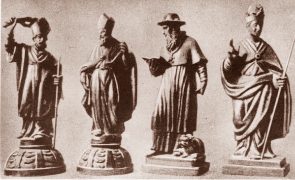 Sant'Agostino e i quattro Dottori della Chiesa