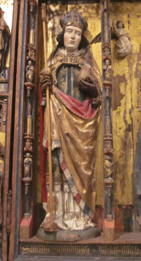Sant'Agostino cardioforo vescovo e Dottore della Chiesa