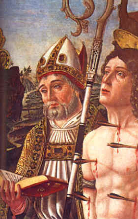 Sant'Agostino e san Sebastiano