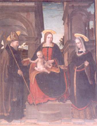 Madonna con il Bambino e sant'Agostino