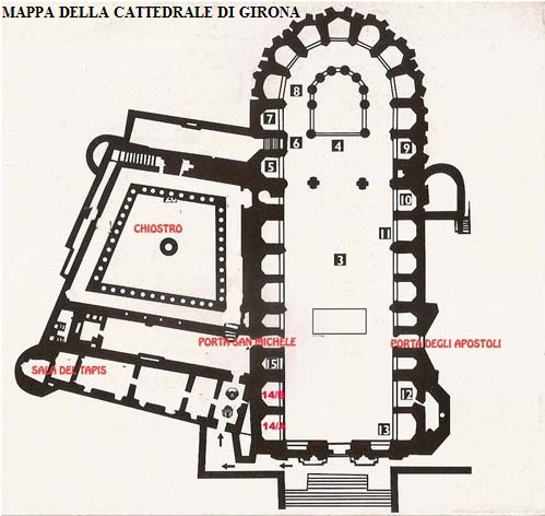 Icnografia della Cattedrale di Santa Maria a Girona