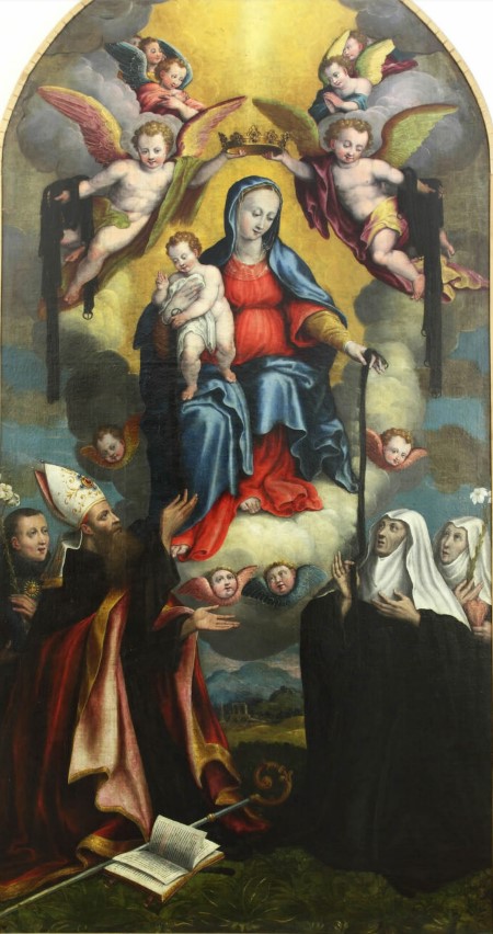 Madonna della cintola con Agostino e Monica