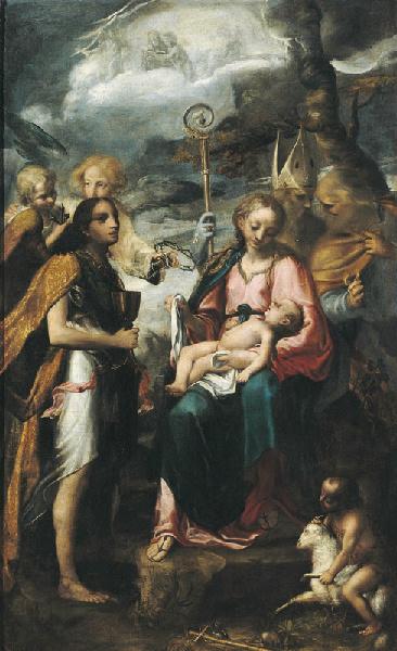 La Vergine con il bambino e il mistero della Passione