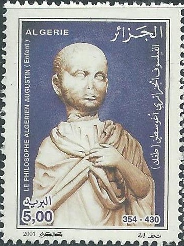 Sant'Agostino filosofo algerino da bambino