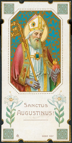 Sanctus Augustinus vescovo e cardioforo