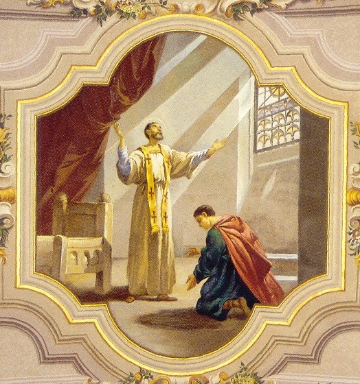 Sant'Agostino e sant'Ambrogio