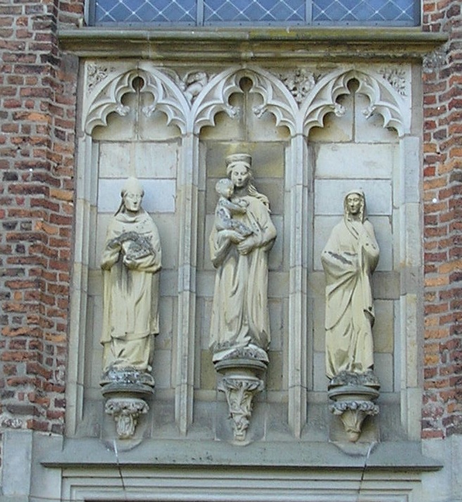 La Vergine con i santi Agostino e Monica